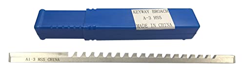 Keyway Broach A1-3mm High Speed Steel for CNC Cutting Machine Tool