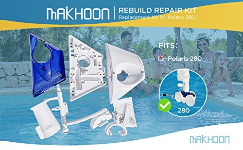 MAKHOON Rebuild Repair Kit Replacement for Automatic Pool Cleaner Polaris Zodiac 280 (Not Compatible with Polaris 360 380)