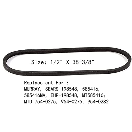 Replacement Belt Set 579932MA & 585416 Fits Craftsman 585416MA 585416 579932 420673 Snow Blower