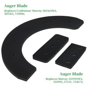 POSEAGLE 302565MA Auger Blade Replaces 302565, 335992MA, 1687312YP, 1687312SM for Murray 5021R, 5021E, 525-21, 650-21, PM40, PSB210, PM50E, PSB210E, SN421, 521E Snow Blowers