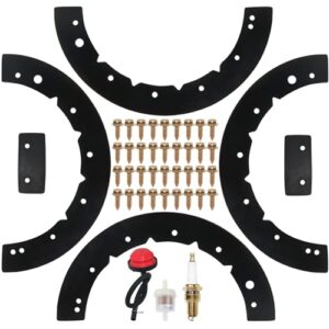 poseagle 753-0613 auger rubber spiral kit replaces mtd 753-0613, mtd 753 0613, 731-0781a, 731-0780a, 931-0780a for cub cadet 321, 321 r, 410, 421 r, 521 e, 521 r, sb-300, sb-350, sb-400 snow blowers