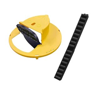 mouse trap bucket lid - flip bucket lid mouse trap, humane mouse/mice/rat trap for indoor/outdoor/garage/patio