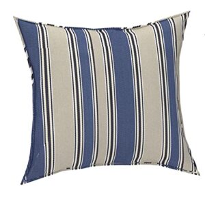 Creative Living Patio 24x24 Replacement Cushions with Decorative Pillows, 10 Piece Set, Navy