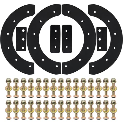 NICHEFLAG 302565MA Snowthrower Paddle Set Replaces Murray 302565, 335992MA, 335992, 1687312 for Murray 5021R, 5021E, 525-21, 650-21, PM40, PSB210, PM50E, PSB210E, SN421 Single Stage Snowthrowers