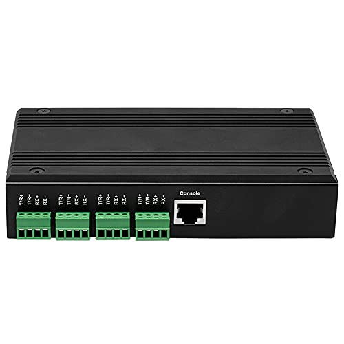 UOTEK Industrial  10/100M to 4-Port RS-232/485/422 Serial Device Server, UT-6004 (UT-6004MT-PD)