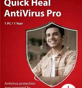 MEDIACOM | QUICK HEAL ANTI VIRUS PRO | INTERNET SECURITY | TOTAL SECURITY | 1 YEAR 1 USER | WITH CD AND KEY