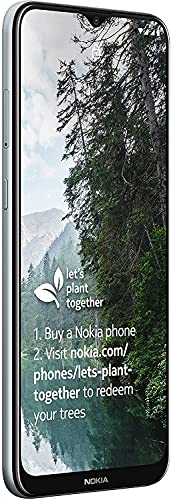 Nokia G20 Dual-SIM 64GB ROM + 4GB RAM (GSM Only | No CDMA) Factory Unlocked 4G/LTE Smart Phone (Glacier) - International Version