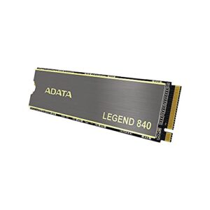 ADATA Legend 840 1TB PCIe Gen4 x4 NVMe 1.4 M.2 Internal Gaming SSD Up to 5,000 MB/s (ALEG-840-1TCS)