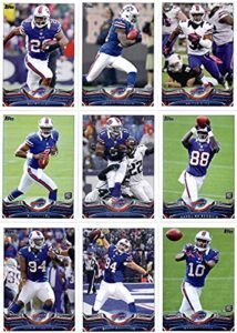 buffalo bills 2013 topps team set with rookie cards of robert woods and kiko alonso plus