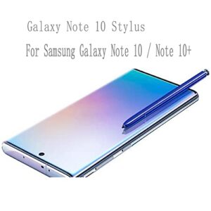 Galaxy Note 10 Stylus Pen Replacement for Samsung Galaxy Note 10 Note 10 Plus Note 10+ 5G S Pen(Without Bluetooth) (Aura Glow Silver)