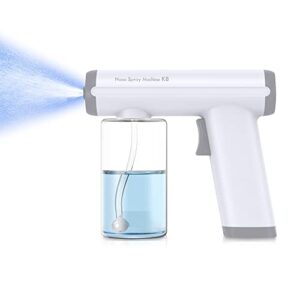 atomizer sprayer,disinfectant fogger sanitizer spray machine spray gun, electrostatic sprayer rechargeable with blue light for touchless sanitization