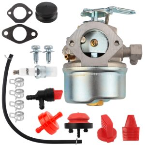 Carbhub 640084B Carburetor for Toro 521 Snow Blower HSSK40 HSSK50 HS50 LH195SAT ecumseh 5HP MTD 632107A 632107 640084 640084A for Tecumseh 632107 640084 640105 640299 632107A 640084A