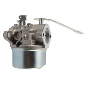 Carbhub 640086A Carburetor for 3hp Snowblower 2 Cycle Craftsman 536884220 536884320 20" Tecumseh 632552 640092A 640311 632560A 632560 632641 640086 640098A HSK600 HSK635 TH098SA with Spark Plug