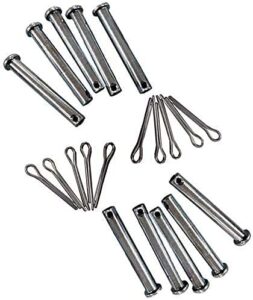 fsyhvvy replacement - 10pack simplicity or snapper shear pins for 703063, 1668344, 1686806yp for briggs & stratton john deere simplicity snow blower