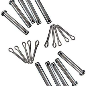 FSYHVVY Replacement - 10Pack Simplicity or Snapper Shear Pins for 703063, 1668344, 1686806yp for Briggs & Stratton John Deere Simplicity Snow Blower