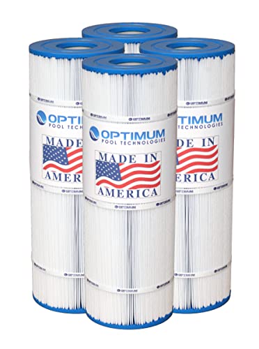 Optimum Pool Technologies® Pool Filter 4 Pack Compatible Replacement for Swim Clear C3020, C-3025, C3030, Super Star Clear C3000, C3000S; 325 SQ.FT. Cartridge Element (Pack of 4)