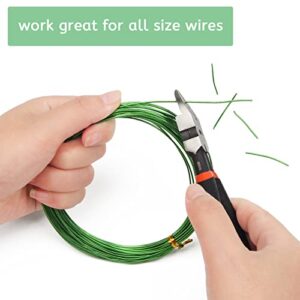 Zhaoyao Bonsai Training Wire Kit 164Ft Anodized Aluminum Tree Wire with Bonsai Tree Cutter Plant Training Wire Tools for Bonsai Trees Indoor Garden DIY Tools (Wire Size 1-mm, 1.5-mm, 2-mm)