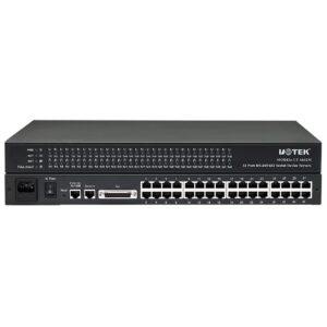 uotek industrial 10/100 tcp/ip to 32 ports rs232/485/422 serial device server, with rj-45 ethernet port, ut-6632 (ut-6632c)
