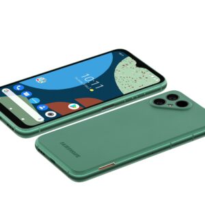 Fairphone 4 Dual-SIM 256GB ROM + 8GB RAM (GSM Only | No CDMA) Factory Unlocked 5G Smart Phone (Speckled Green) - International Version