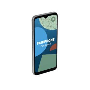 Fairphone 4 Dual-SIM 128GB ROM + 6GB RAM (GSM Only | No CDMA) Factory Unlocked 5G Smartphone (Grey) - International Version