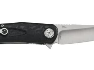 CRKT Mah-Hawk EDC Folding Pocket Knife: Assisted Opening Everyday Carry, Liner Lock, Glass Reinforced Nylon Handle with Reversible Pocket Clip 6535,Black