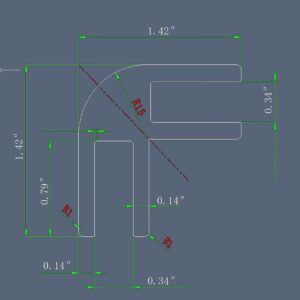 NNNJunhua Indoor and Outdoor Table Fire Pit Glass Wind Guard Accessories 5/16 Inch Glass Clamp Flame Guard Glass Cube Corner Connector Clip Fire-Proof Aluminum Alloy Brackets Clamp Kit Sets