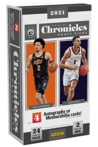 2021 panini chronicles draft picks collegiate basketball cards hobby box