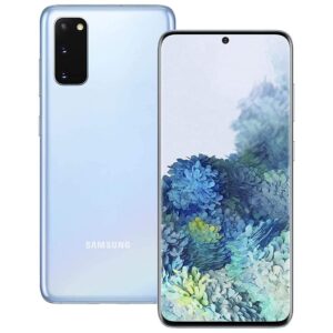 Samsung Galaxy S20 5G (128GB, 12GB) 6.2" 120Hz AMOLED, Snapdragon 865, Canada 5G Only/Global 4G LTE (GSM + CDMA) Unlocked (ATT, Verizon, T-Mobile, Metro) International Model SM-G981W (Blue) (Renewed)