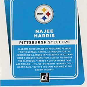 2021 Panini Donruss Najee Harris Rated Rookie Card