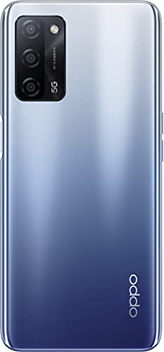 OPPO A53s 5G CPH2321 Dual-SIM 128GB ROM + 6GB RAM (GSM only | No CDMA) Factory Unlocked 5G Smartphone (Crystal Blue) - International Version