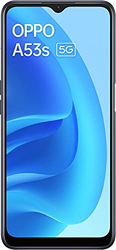 OPPO A53s 5G CPH2321 Dual-SIM 128GB ROM + 8GB RAM (GSM only | No CDMA) Factory Unlocked 5G Smartphone (Ink Black) - International Version