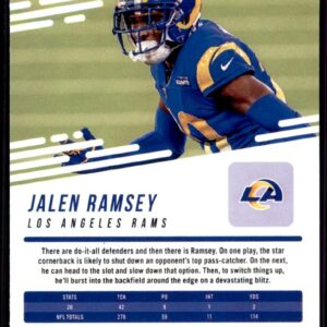 2021 Panini Prestige Football JALEN RAMSEY #100 Los Angeles Rams