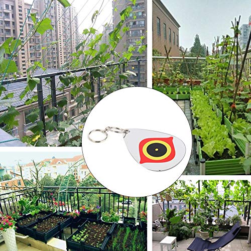 Yoidesu Bird Repellent 5Pcs Eye Design Reflective Decoy for Protecting Vegetable Fruit Trees