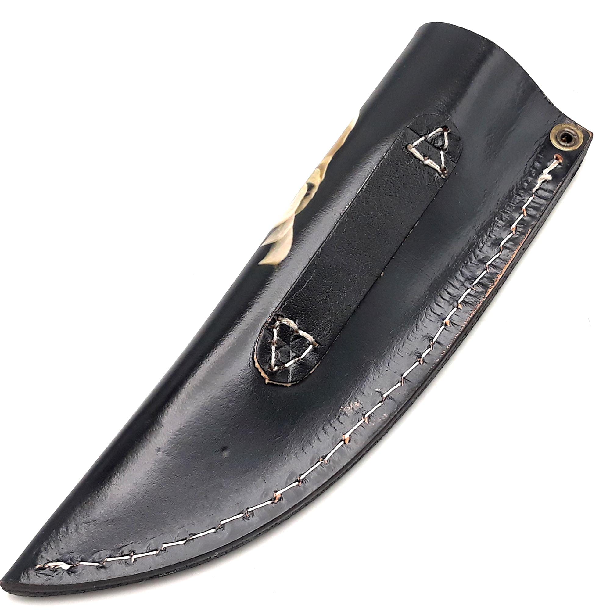 CK-703 Real Leather Sheath for Hunting Blades and Knife Making Supplies with Printed Images