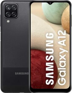 samsung galaxy a12 smartphone, 32gb memory, verizon unlocked - black (renewed)