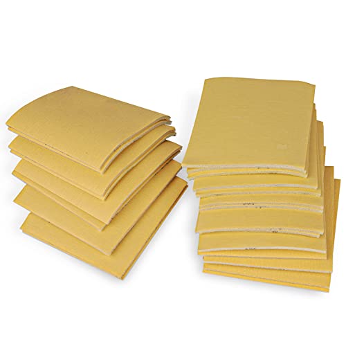 XTYML 30 Pieces of 6 Different Specifications of Sand can be Washed Reusable Sponge Sandpaper Set