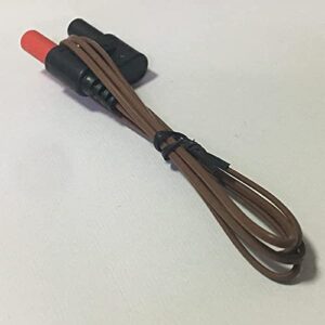 JIANGLI 80BK-A Type K Thermocouple, Temperature Bead Probe, Clamp for Fluke Multimeter.