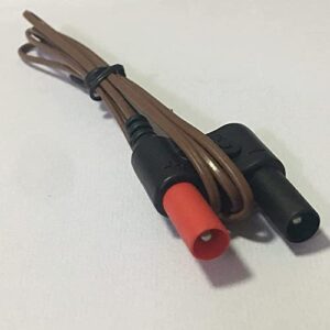 JIANGLI 80BK-A Type K Thermocouple, Temperature Bead Probe, Clamp for Fluke Multimeter.