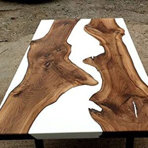 Epoxy Table Live Edge Wooden Table Epoxy Resin River Table Natural Wood Dining table Natural Epoxy Table Resin Table