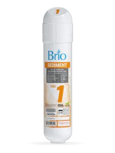 brio water cooler filter replacement - stage-1: melt-blown polypropylene sediment - for brio model clpourosc420ro