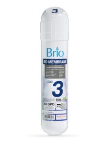 brio water cooler filter replacement - stage-3: reverse osmosis membrane - for brio model clpourosc420ro