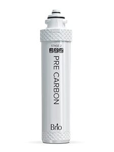 brio quick-change water cooler filter cartridge - stage-2: pre carbon - for brio 300 series, brio 500 series, clpou520uvf4, clpou520uvf4blk