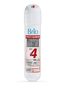 brio water cooler filter replacement - stage-4: post carbon block - for brio model clpourosc420ro