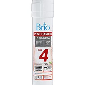 Brio Water Cooler Filter Replacement - Stage-4: Post Carbon Block - for Brio model CLPOUROSC420RO