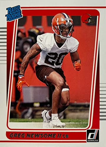 Cleveland Browns 2021 Donruss Factory Sealed 11 Card Team Set with Nick Chubb and 4 Rated Rookie Cards Plus