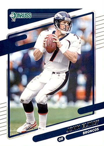 Denver Broncos 2021 Donruss Factory Sealed 10 Card Team Set featuring a Rated Rookie Card of Patrick Surtain II