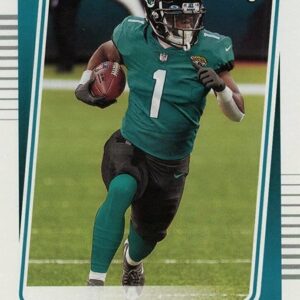 Jacksonville Jaguars 2021 Donruss Factory Sealed 13 Card Team Set with Trevor Lawrence Rated Rookie Card #251