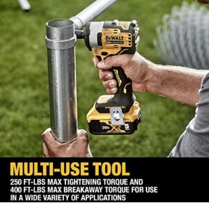 DEWALT DCF913P2 20V MAX* 3/8 in. Cordless Impact Wrench with Hog Ring Anvil Kit