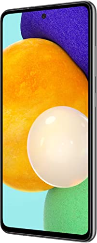 SAMSUNG Galaxy A52 A526U 5G, T-Mobile Locked Smartphone, Android Cell Phone, Water Resistant, 64MP Camera, US Version, 128GB, Black - (Renewed)