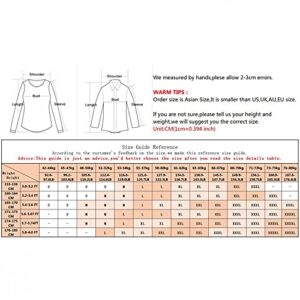 Baralonly Hoodies for Women, Womens Button Down Pullover Shirts Casual Long Sleeve Drawstring Sweatshirts Tops with Pocket